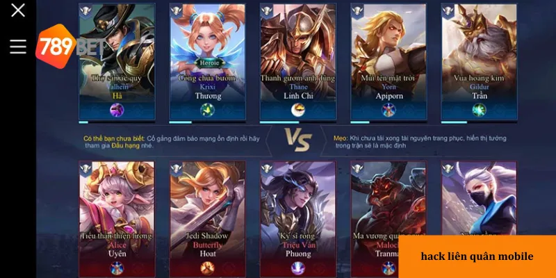 mẹo chơi để nâng cao kỹ năng trong Hack Liên Quân Mobile