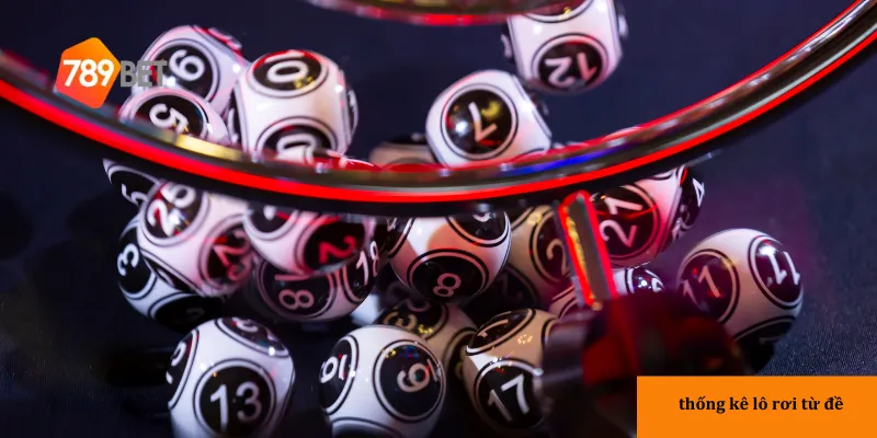 Ứng dụng sử dụng thống kê lô rơi từ đề