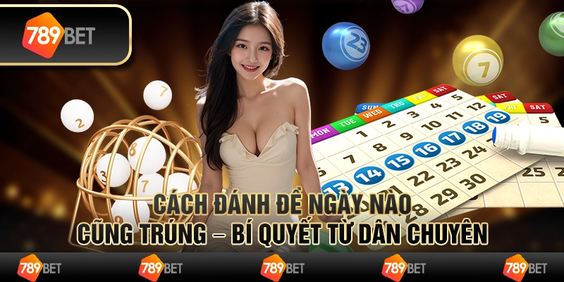 Cách đánh đề ngày nào cũng trúng – bí quyết từ dân chuyên