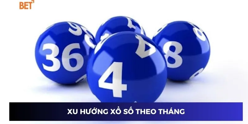 Xu hướng xổ số theo tháng