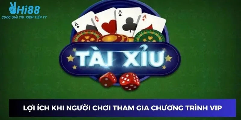 Lợi ích khi người chơi tham gia chương trình VIP