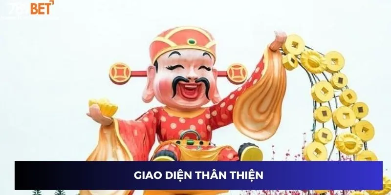 Giao diện thân thiện