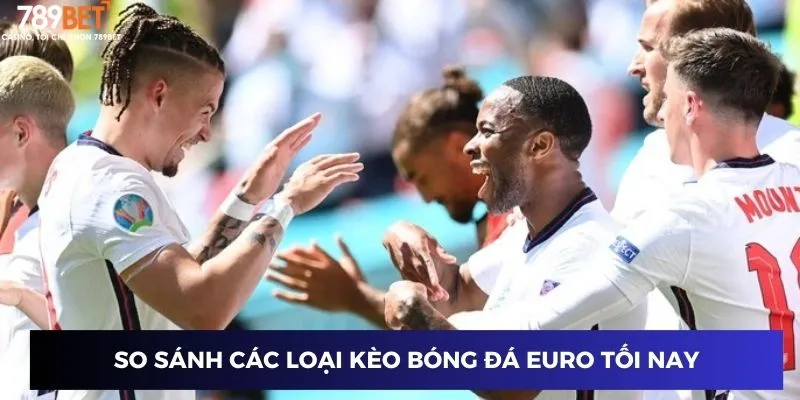 So sánh các loại kèo bóng đá euro tối nay
