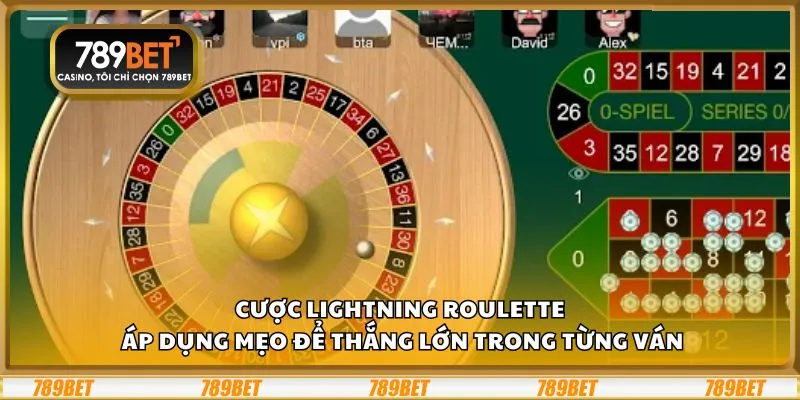 Cược Lightning Roulette: Áp dụng mẹo để thắng lớn trong từng ván